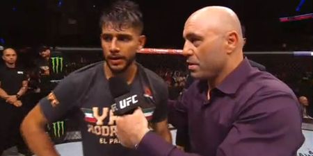 Vine: Yair Rodriguez couldn’t possibly have timed his very disgusting UFC first more perfectly