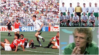Italia ’90 revisited: Ireland play Egypt and Eamon Dunphy’s reaction causes a social media meltdown