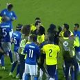 Video: Neymar and Carlos Bacca sent off following embarrassing scenes at Copa America