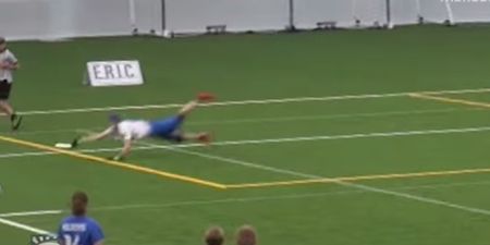VIDEO: One stupidly good catch was enough to turn us into hardcore fans of ultimate frisbee