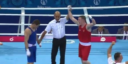 Michael O’Reilly upsets the odds to win gold at European games