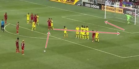 VIDEO: Is there anything better than a perfectly worked free kick routine?