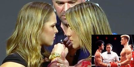 WATCH: Ronda Rousey wants next fight to end the same way Rocky IV did, remember?