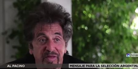 VIDEO: Messi and Argentina sent a message of support from Al Pacino for Copa America final