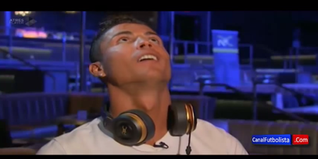 Video: Don’t ask Cristiano Ronaldo about Sergio Ramos’ transfer situation