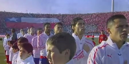 VIDEO: If you scare easily, best not watch the spine-tingling Chile national anthem at Copa America final