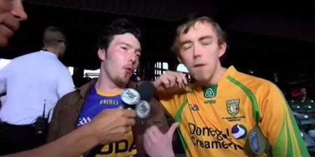 WATCH: Two Irish lads interviewed during a baseball game drop f-bomb on live TV