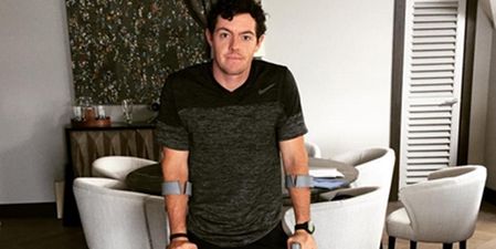 Rory McIlroy’s kickabout looks like it’s cost him a place at the British Open