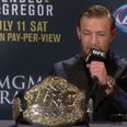 Conor McGregor posts classy and humble first message as a UFC champion