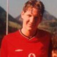 PIC: It looks like Bastian Schweinsteiger might have secretly been a United fan all along