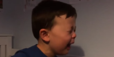 WATCH: This bawling little United fan might never get over RVP’s departure