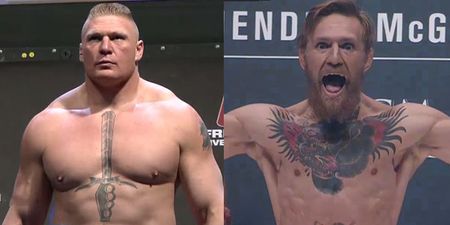 Conor McGregor’s not as popular as Brock Lesnar, claims former UFC heavyweight champion