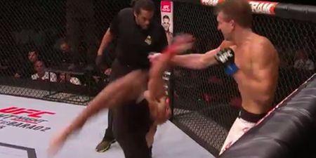 VIDEO: There are creative strikers and then there’s cartwheel-kicking Alan Jouban