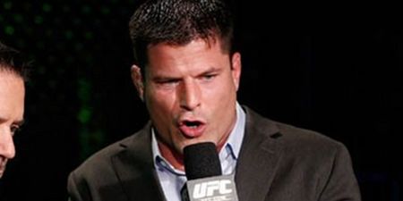 LISTEN: UFC Glasgow commentator Brian Stann jokes with Ilir Latifi “don’t you f**king hit me”