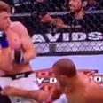 WATCH: UFC Chicago saw the most painful nutshot in the history of anything