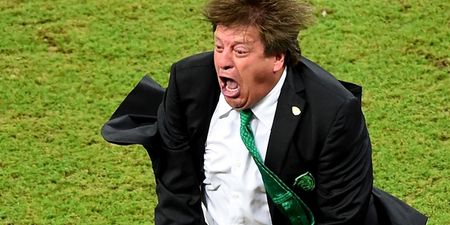 Adios to the craziest manager in world football who’s been sacked for allegedly punching a journalist