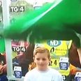 VINE: Limerick U21 hurler oozes class as he offers his winning jersey to young fan on TV