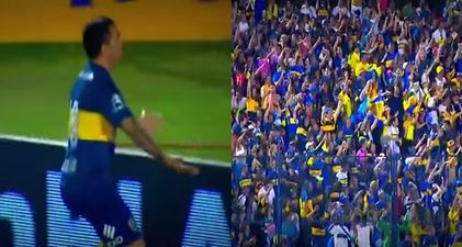 Watch: Carlos Tevez sent the Boca fans crazy with his first goal since returning