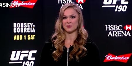 WATCH: Ronda Rousey responds to Conor McGregor’s boasts he could take her down