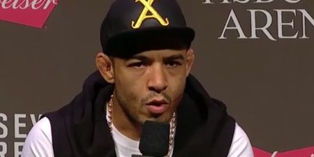 Jose Aldo tries to lower everyone’s expectations of Conor McGregor fight