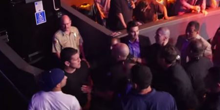 VIDEO: Diaz brothers and Khabib Nurmagomedov almost brawl in the crowd at WSOF 22