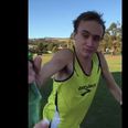 VIDEO: Random man records himself pulling off what is a crazy world record beer mile