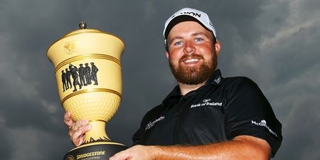 Pic: Victorious Shane Lowry gives thanks to unlikely WGC ally