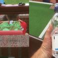 Pic: Ryan Giggs wasn’t happy with a fan who stole Bastian Schweinsteiger’s water bottle