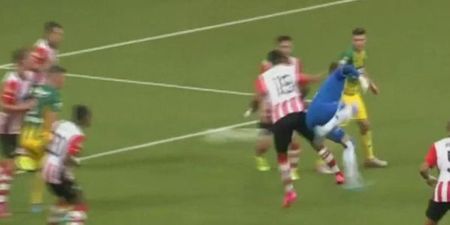 VIDEO: Last minute equaliser proof that goalkeepers can score goal of the season contenders