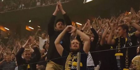 Video: This Swedish club’s soul-stirring home atmosphere could rival any team’s