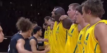 Video: Australia less than impressed with Tall Blacks’ version of the haka