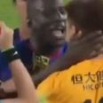 VIDEO: Demba Ba nearly killed a man last night and somehow only received a booking