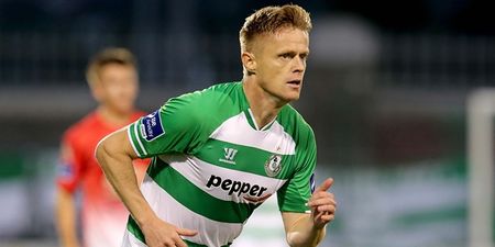 Shamrock Rovers unleashed a new winger called Damien Duff on the SSE Airtricity League tonight