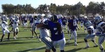 VIDEO: Royal Rumble style brawl breaks out at Cowboys/Rams joint practice