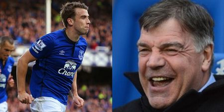 Watch: Sam Allardyce makes a complete mess of Seamus Coleman’s name