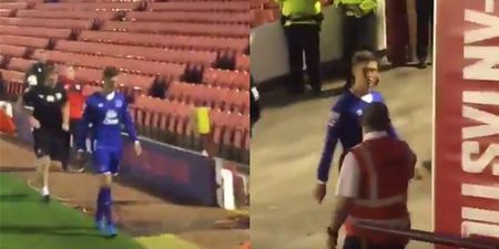 Watch: Some Everton fans hurled abuse at John Stones after last night’s game