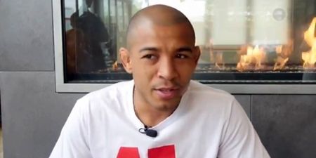 Jose Aldo feels he had a good excuse for skipping Conor McGregor’s UFC 189 win
