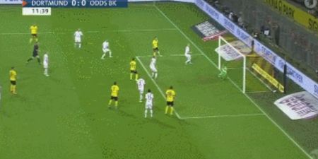 GIF: Borussia Dortmund encountered some pretty astounding goalkeeping heroics tonight