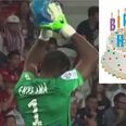 VIDEO: Lille fans do birthdays the right way as 27,000 of them sing to Vincent Enyeama