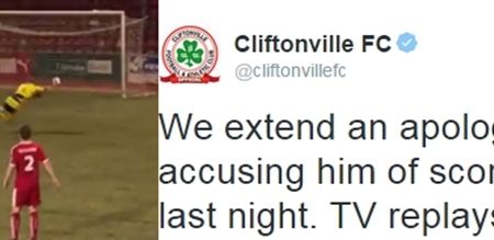 Irish football club deliver exhibition in trolling their own player with hilarious tweet