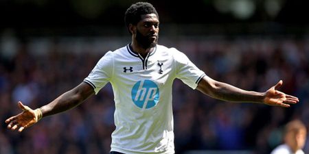It seems Tottenham Hotspur have finally given up on Emmanuel Adebayor