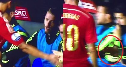 Watch: Cesc Fabregas appeared to snub a handshake from David de Gea