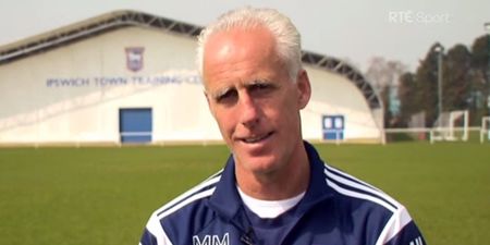 VIDEO: Mick McCarthy questions whether footballers love their game as much as GAA players