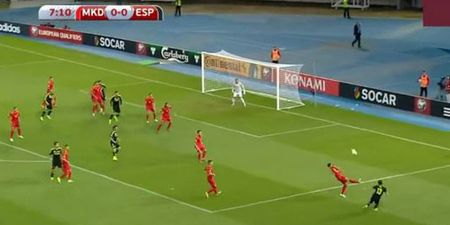 Video: Juan Mata scores beautiful golazo from acute angle for Spain