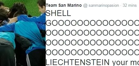 The celebrations for San Marino’s first away goal in 12 years were absolutely mental