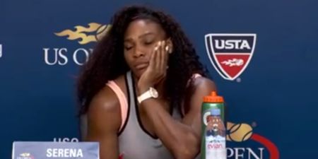 VIDEO: “I don’t want to be here” – a tired and cranky Serena Williams smacks down reporter