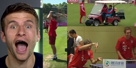 Thomas Muller turned 26 so Bayern Munich released a video of him being a general legend