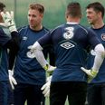 Just the five goalkeepers in extended squad for Germany and Poland, and one is starting for his club