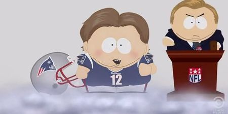 VIDEO: Eric Cartman plays Tom Brady as South Park take the piss out of NFL’s ‘Deflategate’