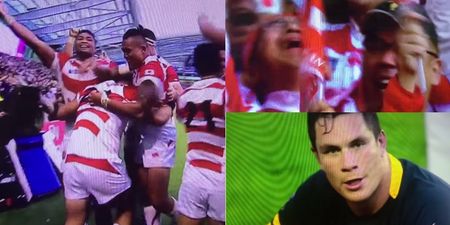 Watch: Japanese commentator lost his mind during the closing moments of historic victory